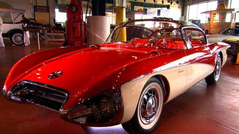 Plymouth XNR; 1955 Chevrolet Biscayne