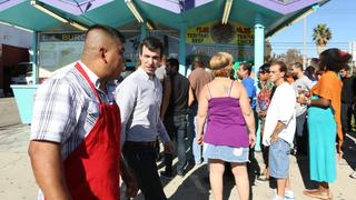 Funeral Home; Burger Joint; Skydiving Funeral Home; Burger Joint; Skydiving
