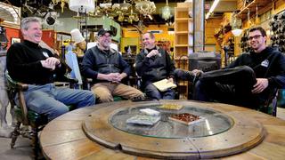 Salvaging Items From the Former First Baptist Church Into Repurposed Goods