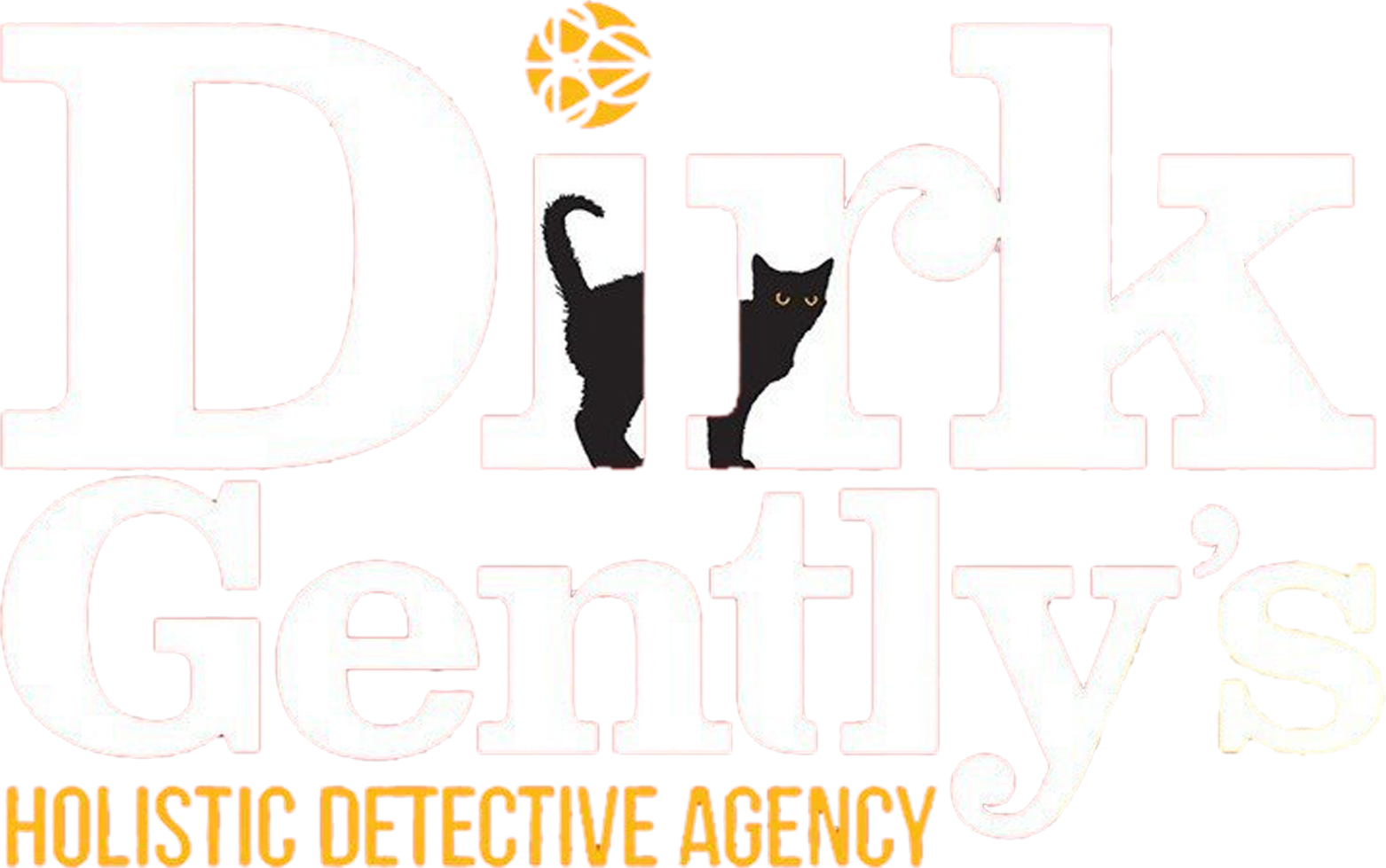 Dirk Gently's Holistic Detective Agency show logo