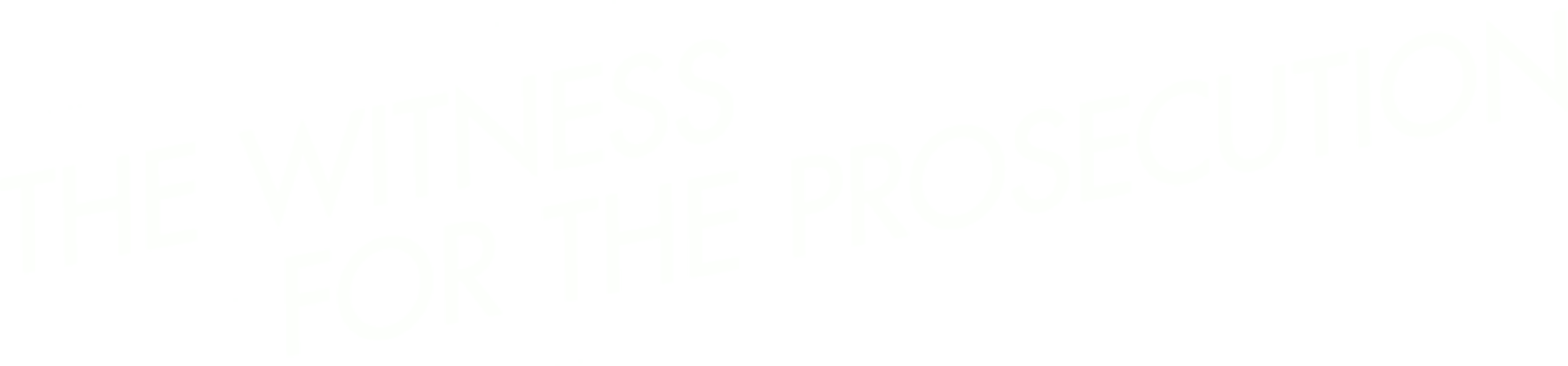 The Witness for the Prosecution