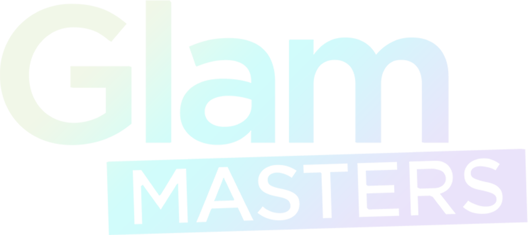 Glam Masters show logo