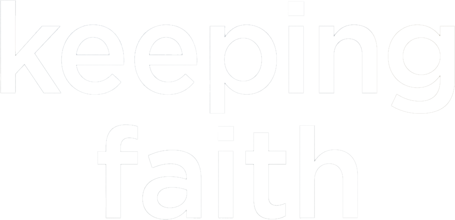 Keeping Faith show logo