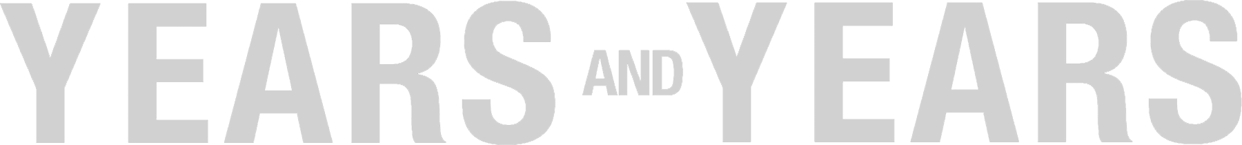 Years and Years show logo
