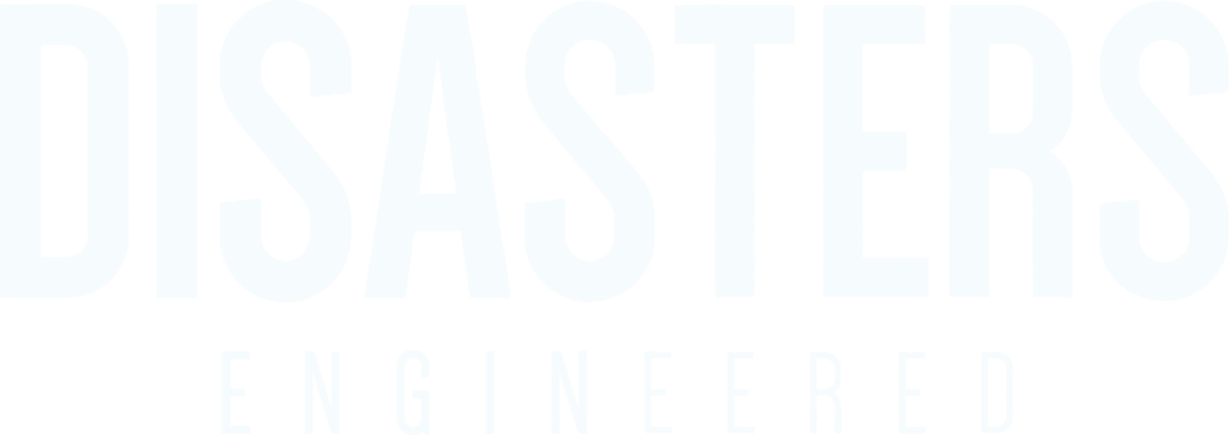 Disasters Engineered show logo