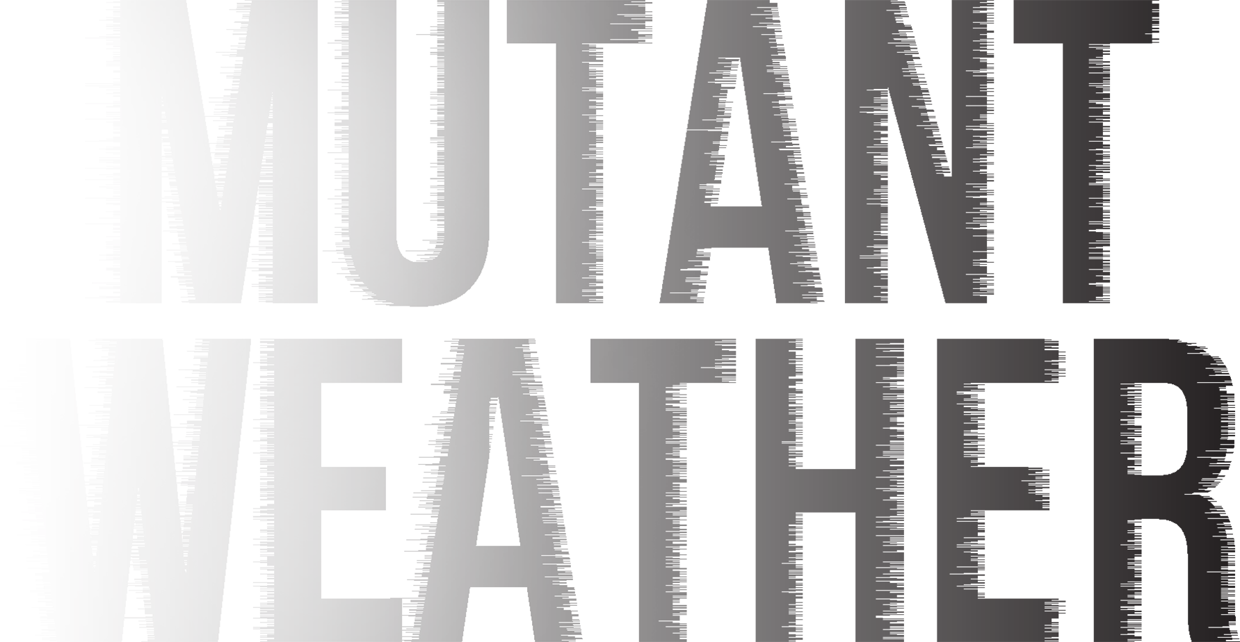 Mutant Weather show logo