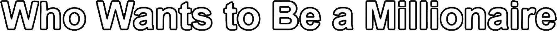 Who Wants to Be a Millionaire show logo