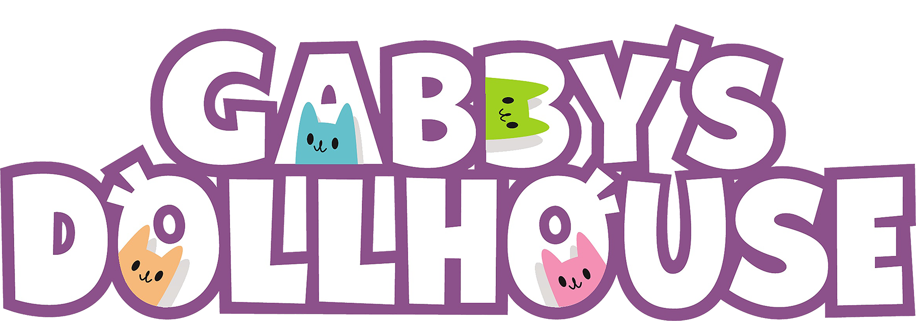 Gabby's Dollhouse show logo