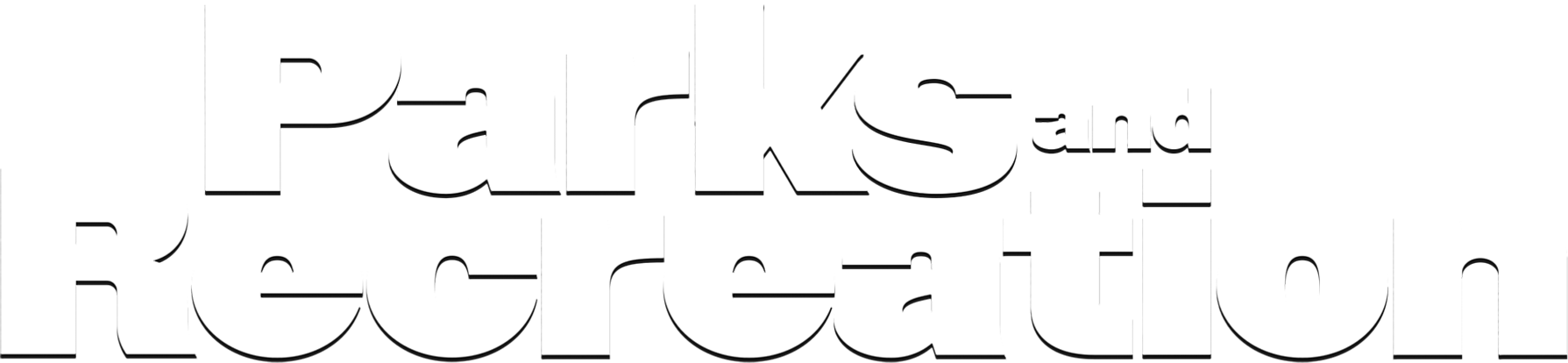 Parks and Recreation show logo