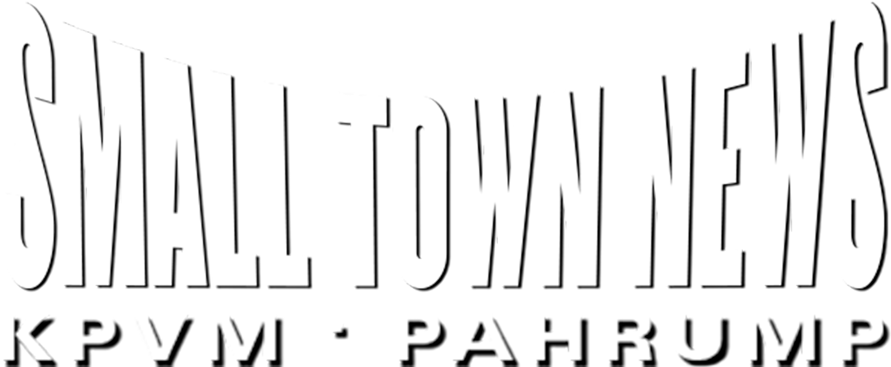Small Town News: KPVM Pahrump show logo