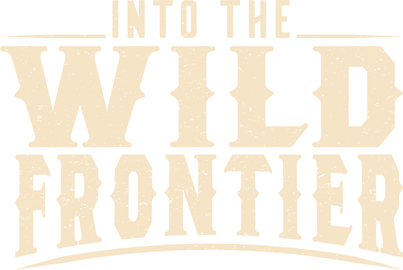 Into the Wild Frontier show logo