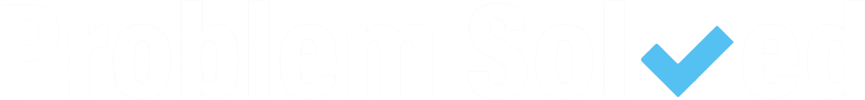 Problem Solved show logo
