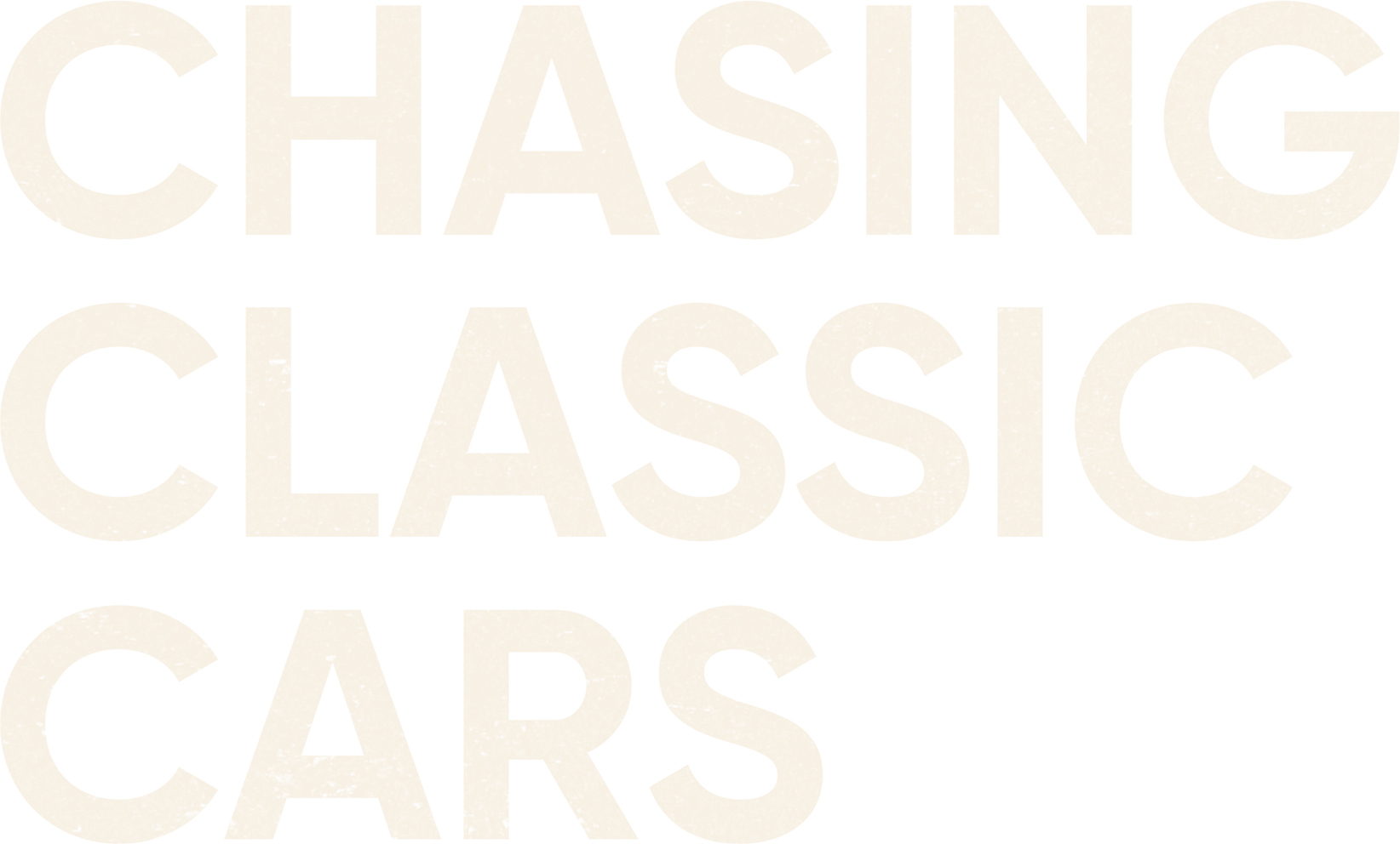 Chasing Classic Cars