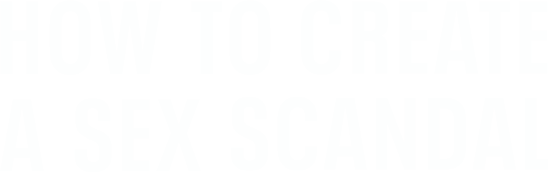How To Create A Sex Scandal