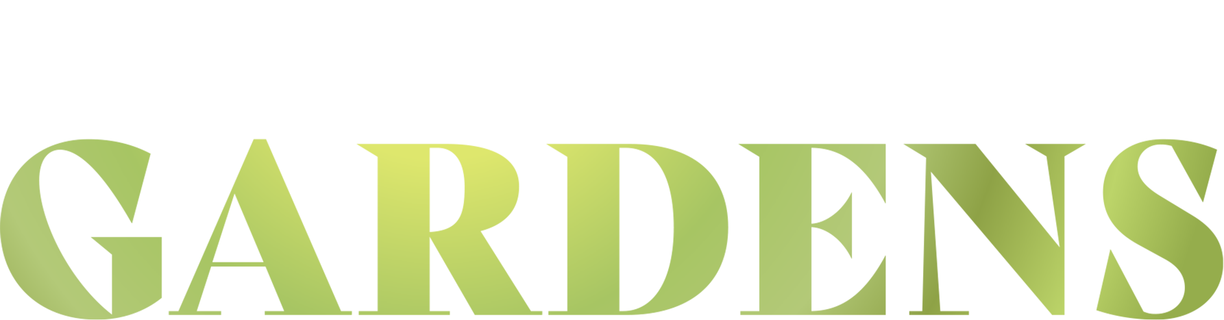Martha Gardens show logo