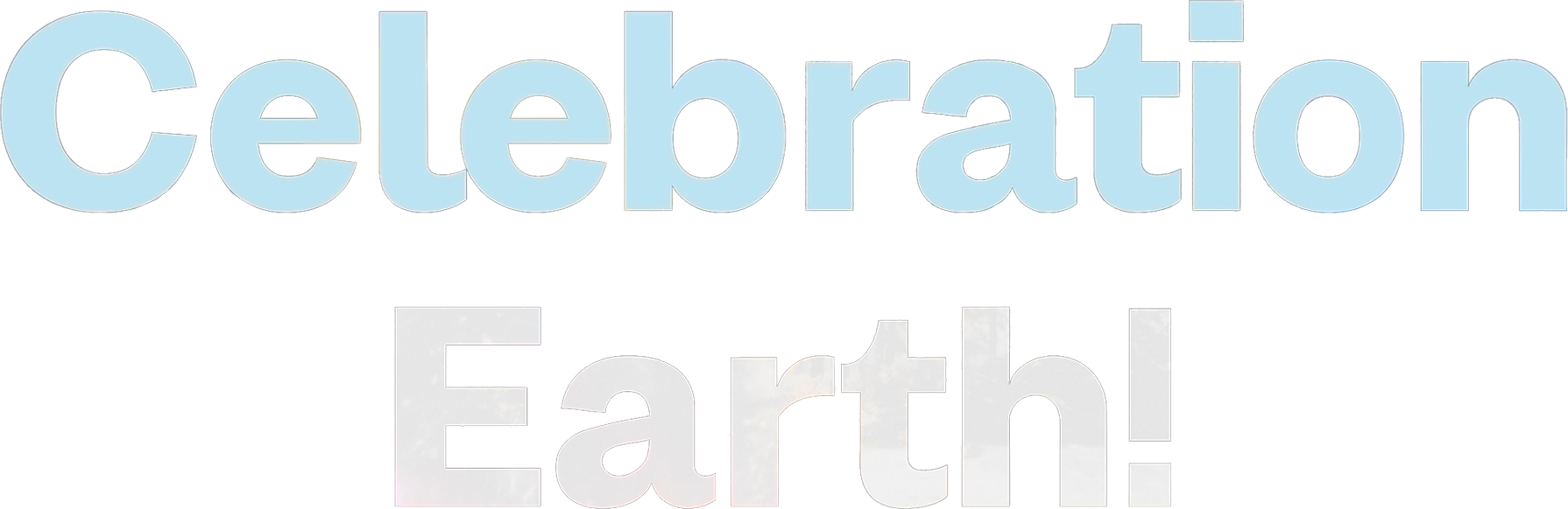 Celebration Earth! show logo