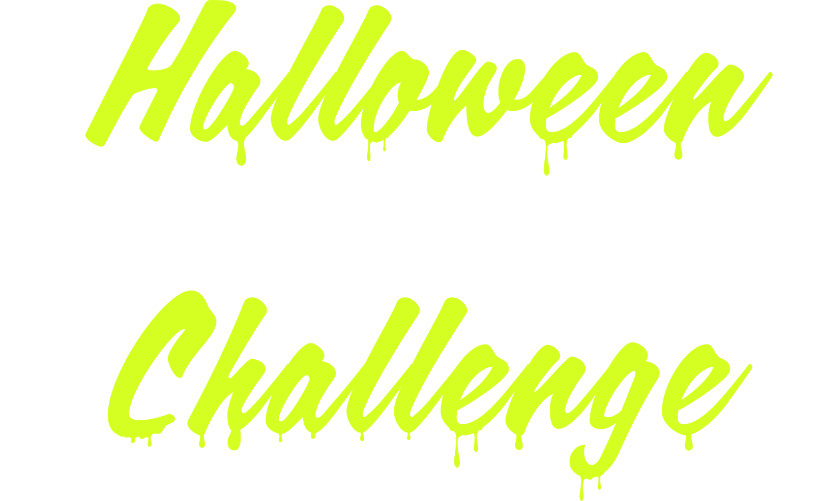 Halloween Cookie Challenge