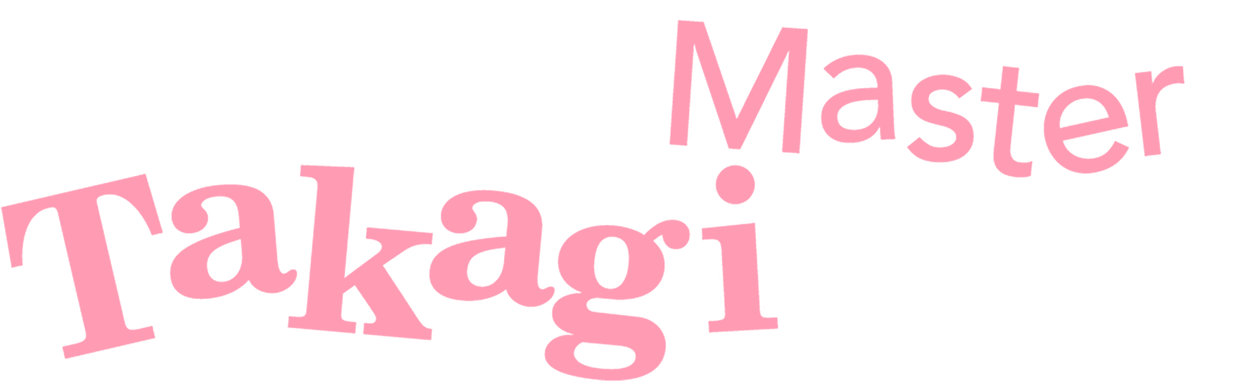 Teasing Master Takagi-san show logo
