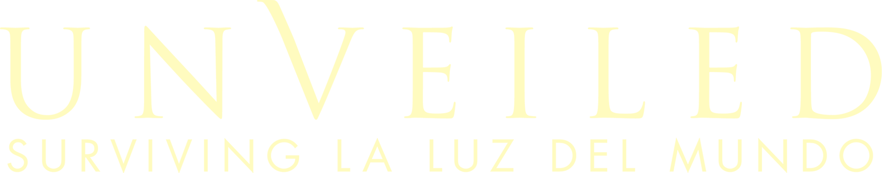 Unveiled: Surviving La Luz del Mundo show logo