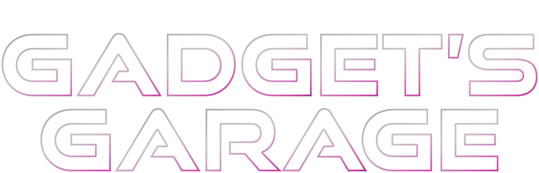 Reverend Gadget's Garage show logo