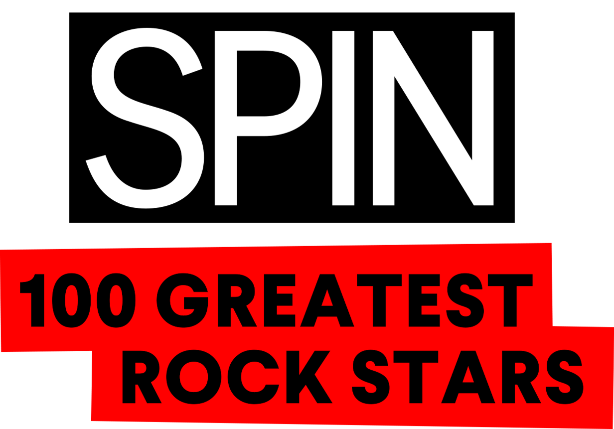 SPIN 100 Greatest Rock Stars show logo