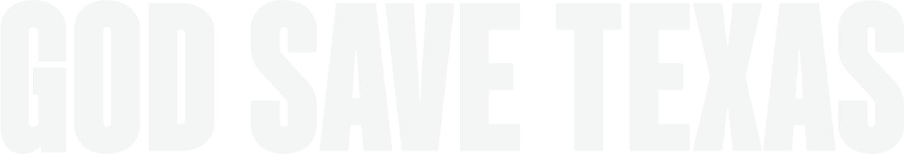 God Save Texas show logo