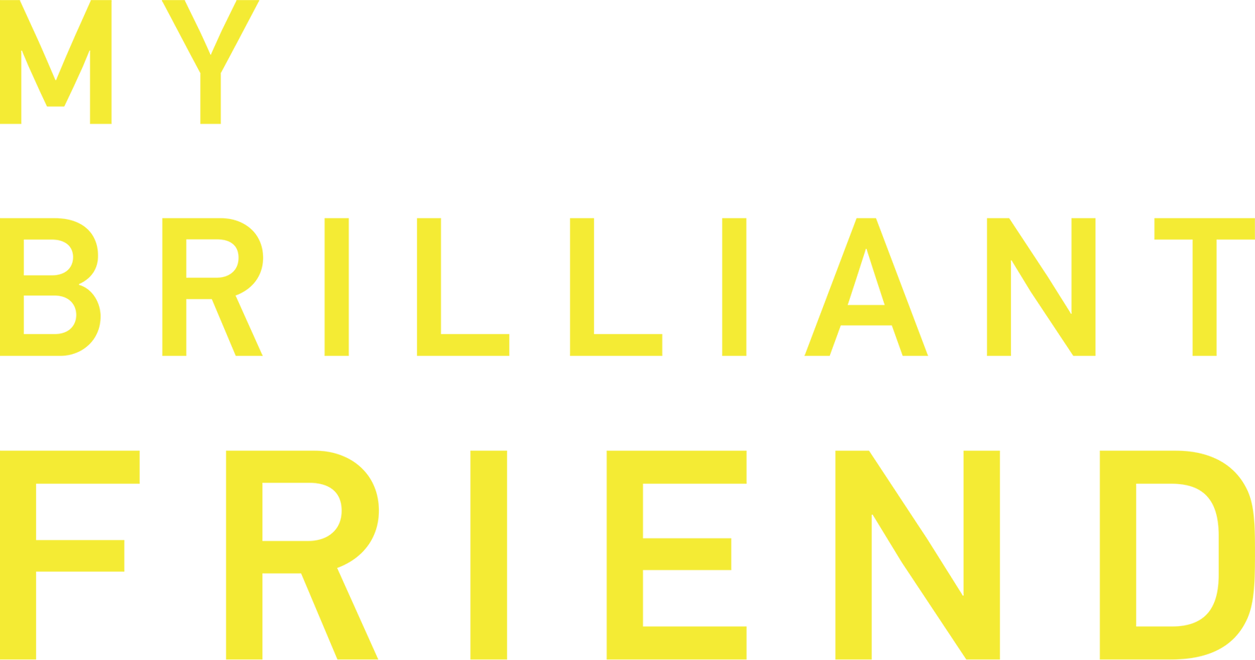 My Brilliant Friend