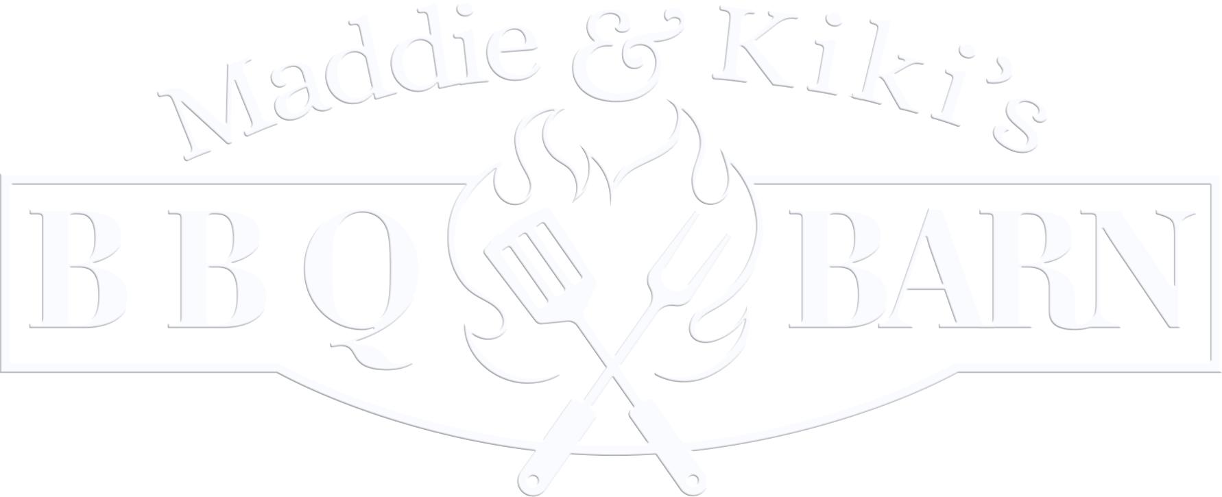 Maddie and Kiki's BBQ Barn show logo
