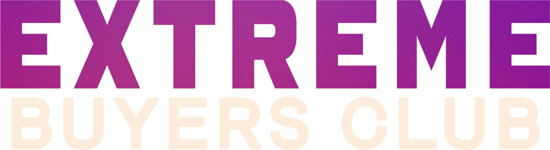 Extreme Buyers Club show logo