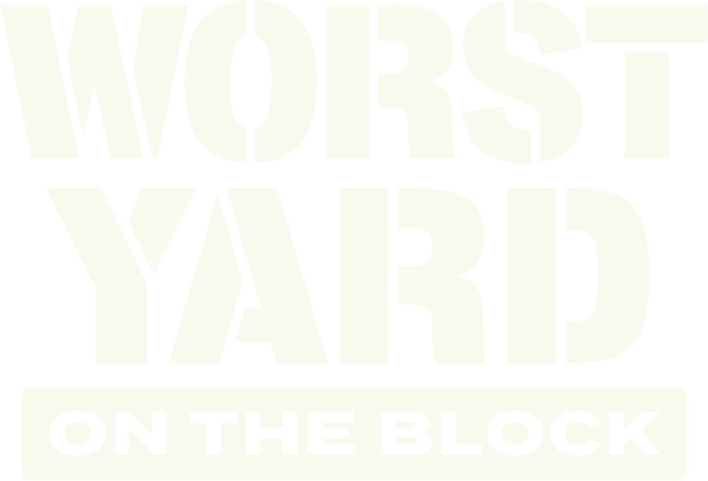 Worst Yard on the Block show logo