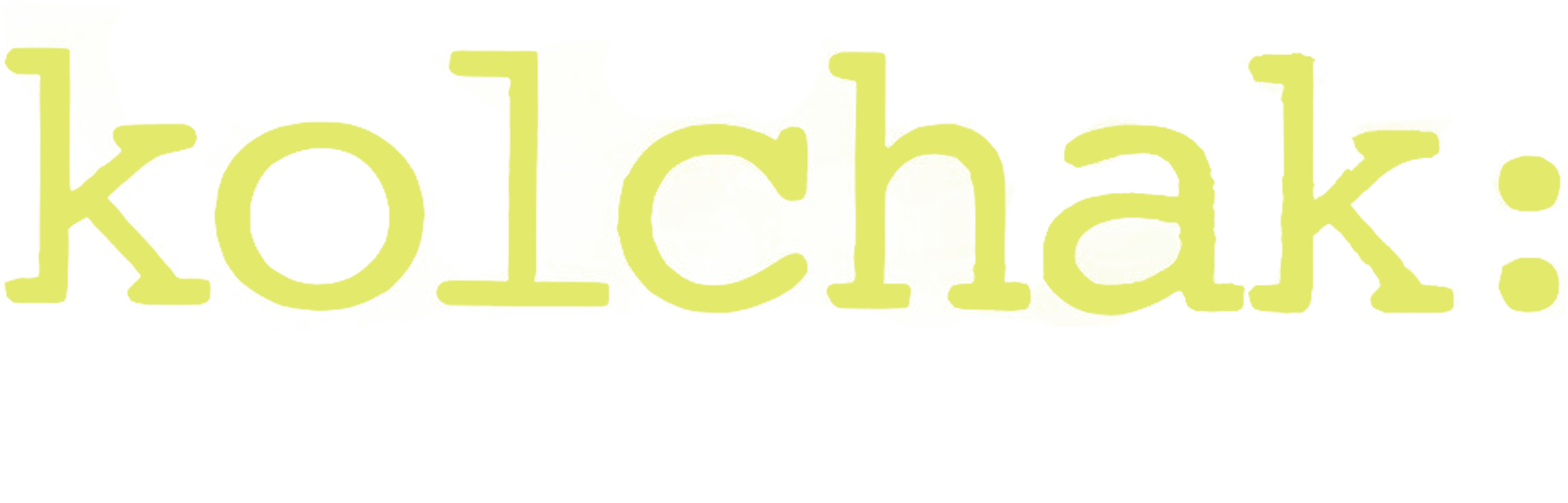 Kolchak: The Night Stalker show logo