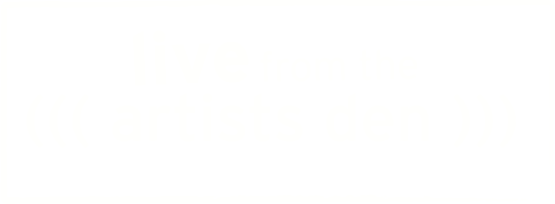 Live From the Artists Den show logo