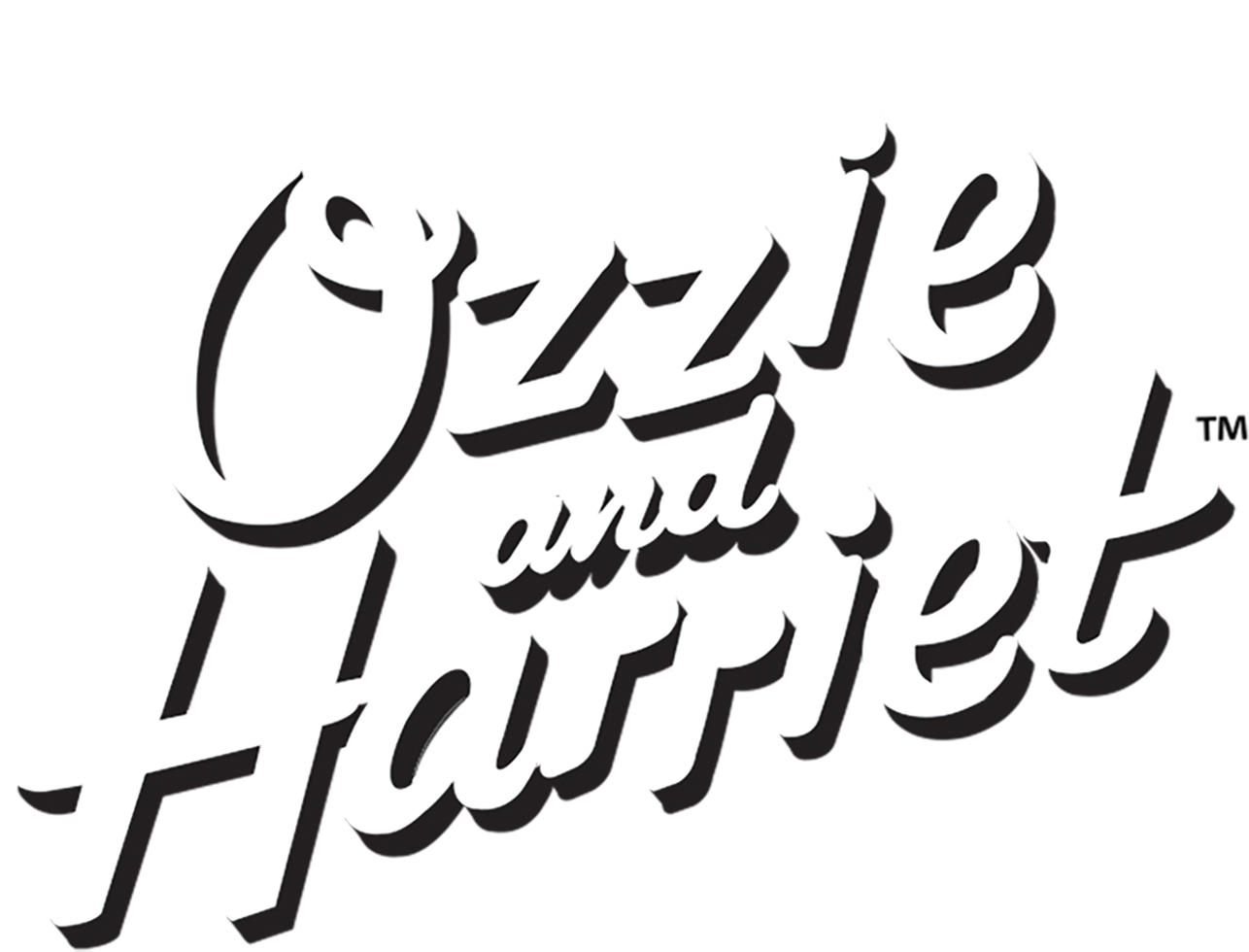 The Adventures of Ozzie  and  Harriet show logo