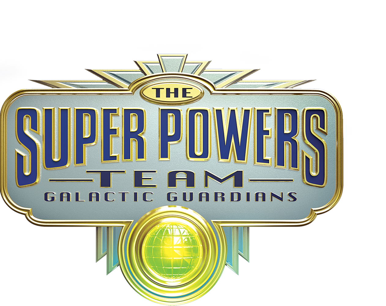 The Super Powers Team: Galactic Guardians show logo