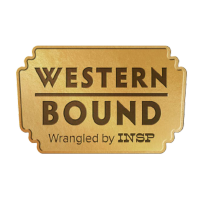 Western Bound Wrangled by INSP Western Bound Wrangled by INSP logo