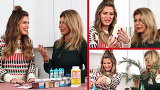 DIY Holiday Decorations with JoJo & Mom Soraya DIY Holiday Decorations with JoJo & Mom Soraya