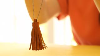 How to Make a Leather Tassel Pendant Necklace How to Make a Leather Tassel Pendant Necklace