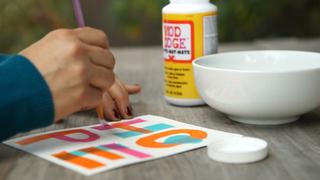 How to Make a Tissue Paper Collage How to Make a Tissue Paper Collage