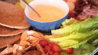 Middle Eastern Chicken Wraps Middle Eastern Chicken Wraps