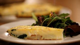 Veggie Frittata with Goat Cheese Veggie Frittata with Goat Cheese