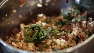 Couscous Recipe with Sausage and Feta Cheese Couscous Recipe with Sausage and Feta Cheese