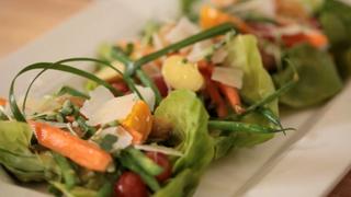 Easter Basket Salad Cups Easter Basket Salad Cups