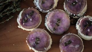 Potato Cakes with Goat Cheese & Thyme Potato Cakes with Goat Cheese & Thyme