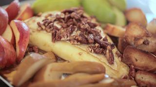 Brie w/ Brown Sugar, Maple Syrup & Pecans Recipe Brie w/ Brown Sugar, Maple Syrup & Pecans Recipe