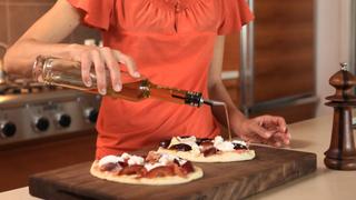 Grilled Flatbread With Plums And Burrata Grilled Flatbread With Plums And Burrata