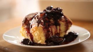 Baked French Toast with Cherry Compote Baked French Toast with Cherry Compote