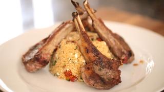 Kelly's Rosemary Lamb Chops and Easy Couscous Kelly's Rosemary Lamb Chops and Easy Couscous