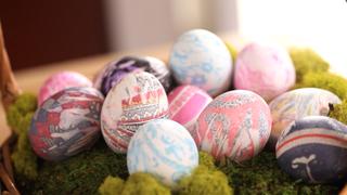 Robert's Tie-Dyed Easter Eggs Robert's Tie-Dyed Easter Eggs